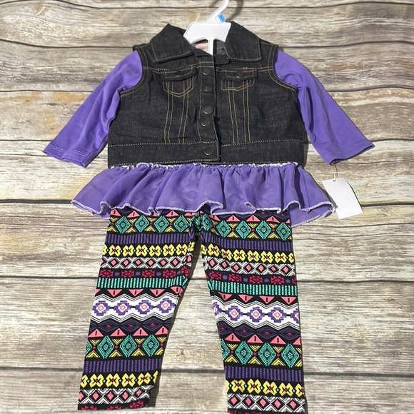 Wonder Kids Baby Girls 3 Piece Set - Picture 1 of 2